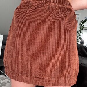 American Eagle Brown mid skirt